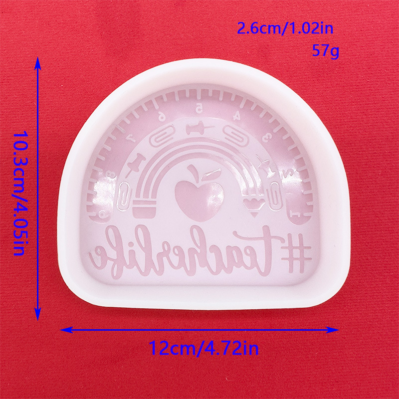 胖鬼手尺子车载香薰蜡烛硅胶模具diy靴子大十字架树脂滴胶模具详情5