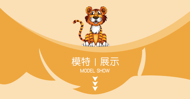 厂家批发老虎毛绒玩具东北虎玩偶梅花鹿安抚抱枕布娃娃跨境出口详情20