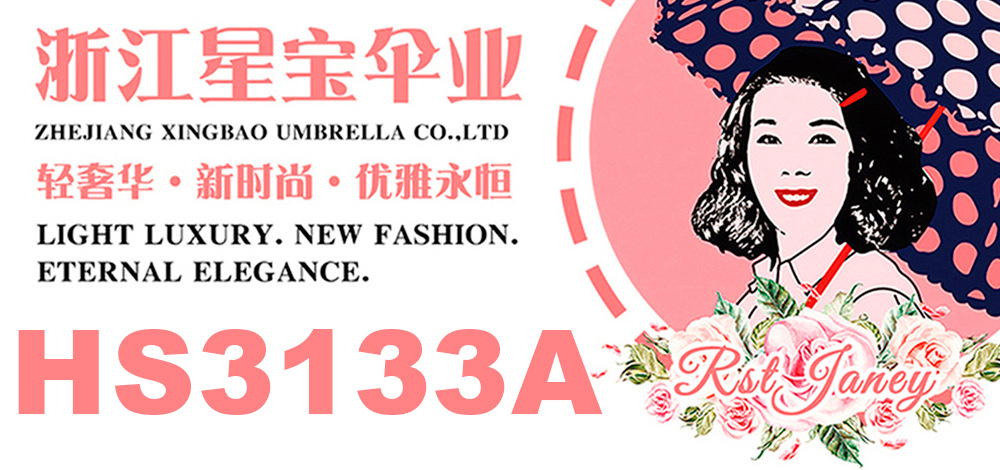 【出欧美】小碎花三折自动伞外贸雨伞彩色图案190T碰击布详情1
