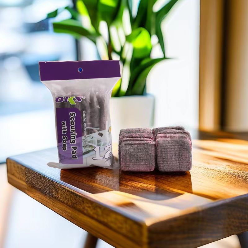 家用钢丝球不锈钢清洁球锅刷洗碗刷钢丝球厨房洗碗清洁球OKS详情3