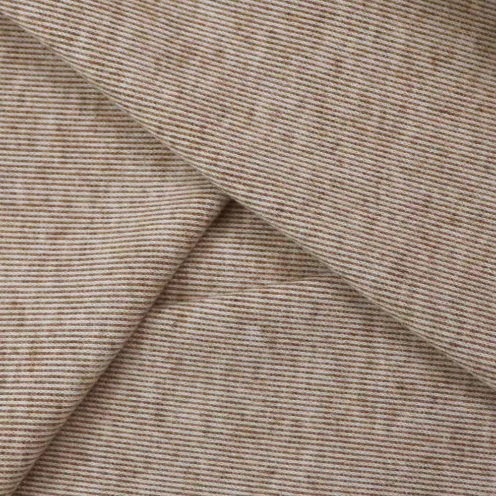 In stock, there are 200g and 280g of elastic vertical striped fabric made of sheepskin velvet, suitable for autumn and winter casual base shirts and wide-leg pants pic 4