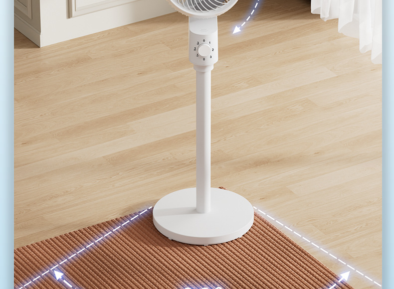 空气循环扇静音摇头语音款风扇落地扇遥控大风力立式电风扇循环扇详情12