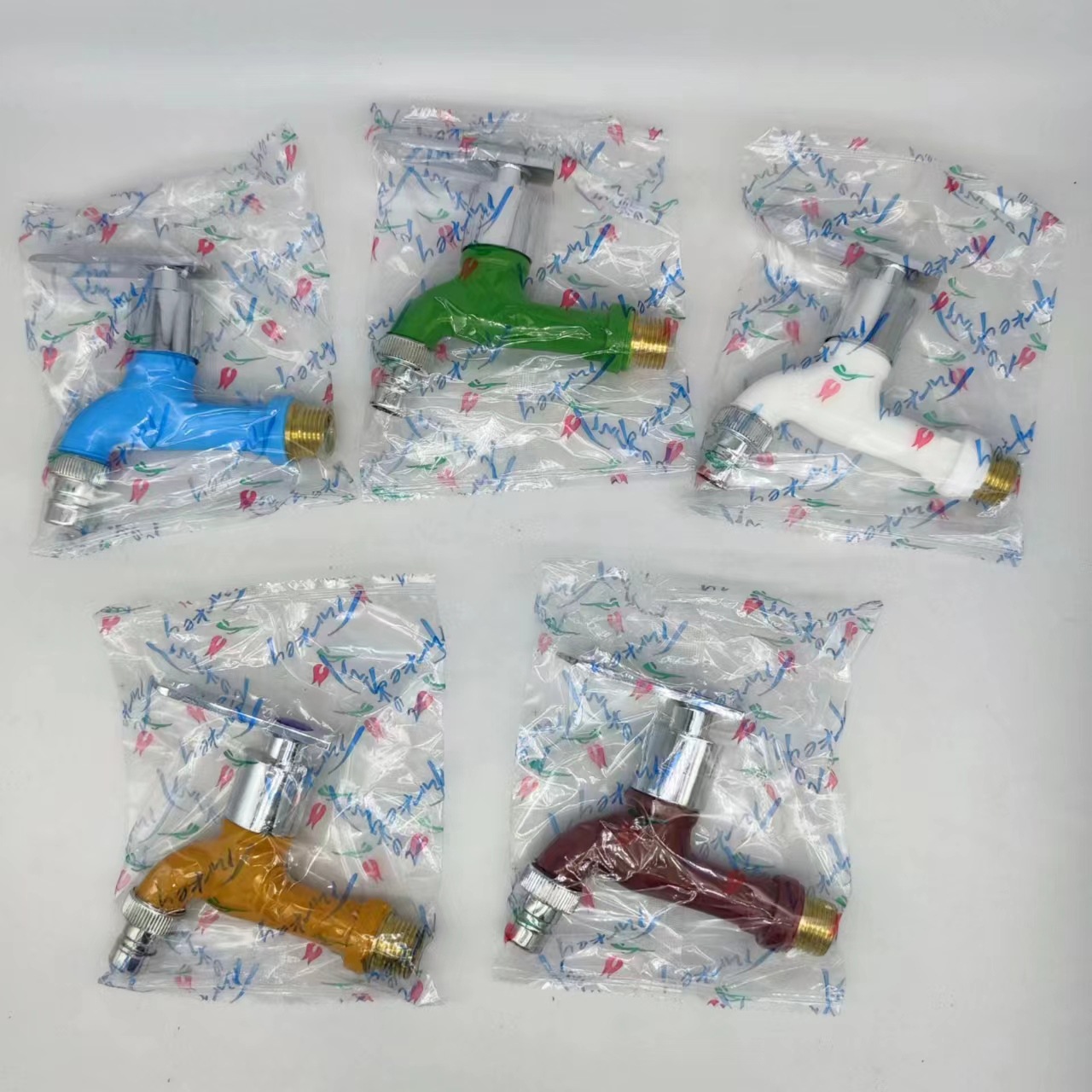 Plastic faucet, pvc faucet, 4-inch faucet, plastic faucet, PP washing machine faucet pic 1