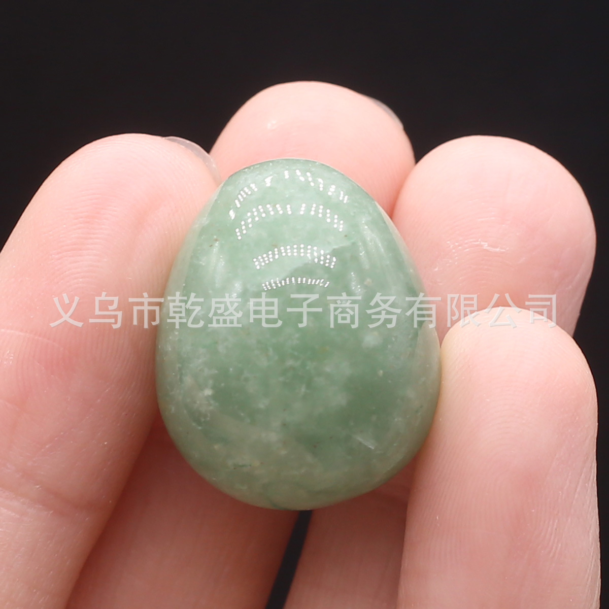 天然绿东陵紫晶黄玉鸡蛋摆件半宝石DIY装饰品小摆件详情10