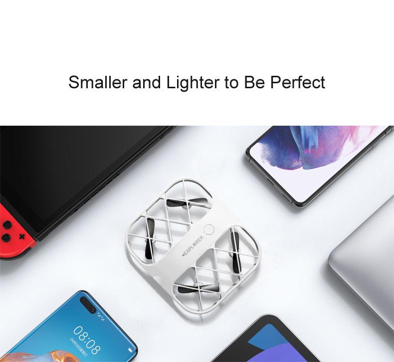 Cross-border mini bestseller Mini Quadcopter drone 8K grid pocket aircraft remote control plane pic 8