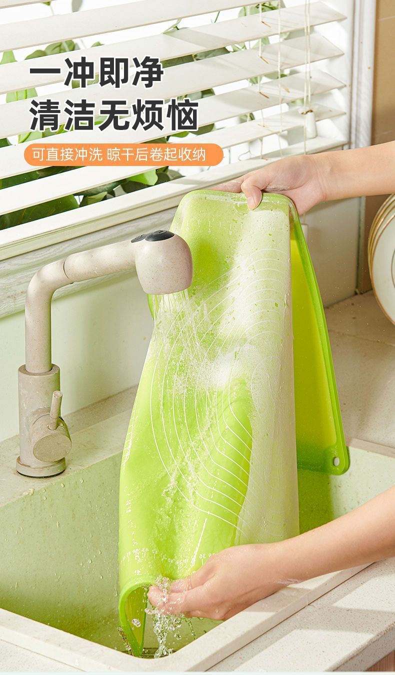 家用硅胶揉面垫大号和面不粘面板垫子加厚包饺子面垫案板擀面详情15