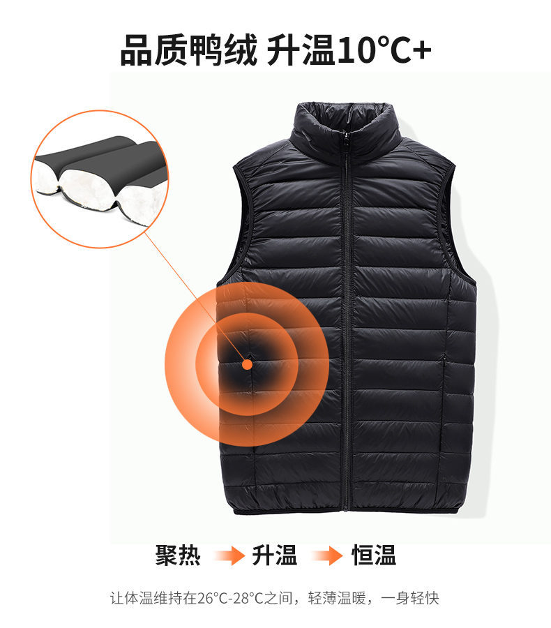 Winter new down cotton jacket men's off-the-shoulder 详情5