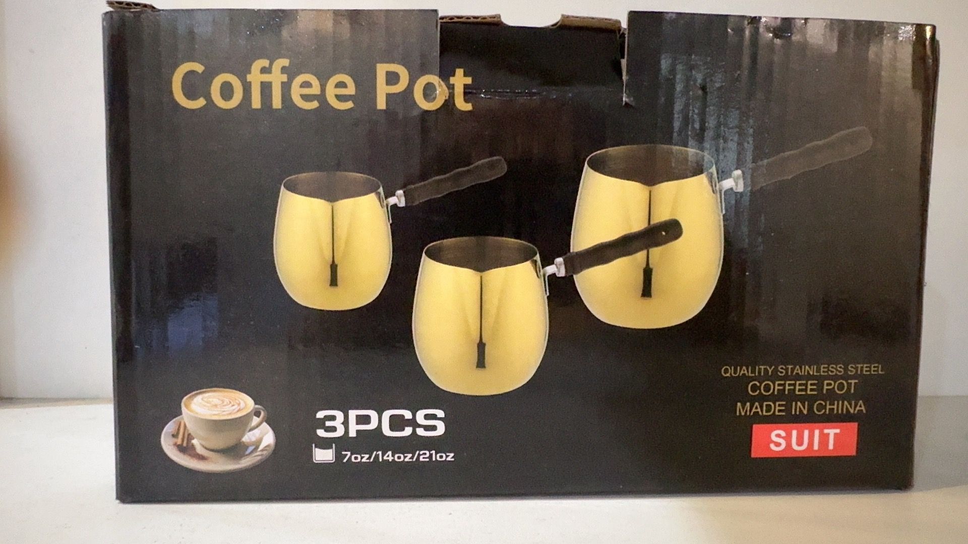 304 stainless steel latte art milk cup, small oil-pouring pot, hot oil baby food pot, milk pot, long handle, household oil-pouring pot pic 12