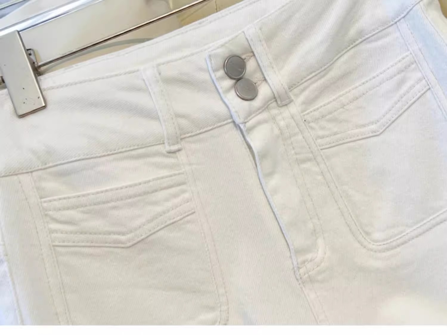 浅蓝色阔腿牛仔裤女秋季2025新款今年流行的垂感显瘦宽松直筒裤子详情12