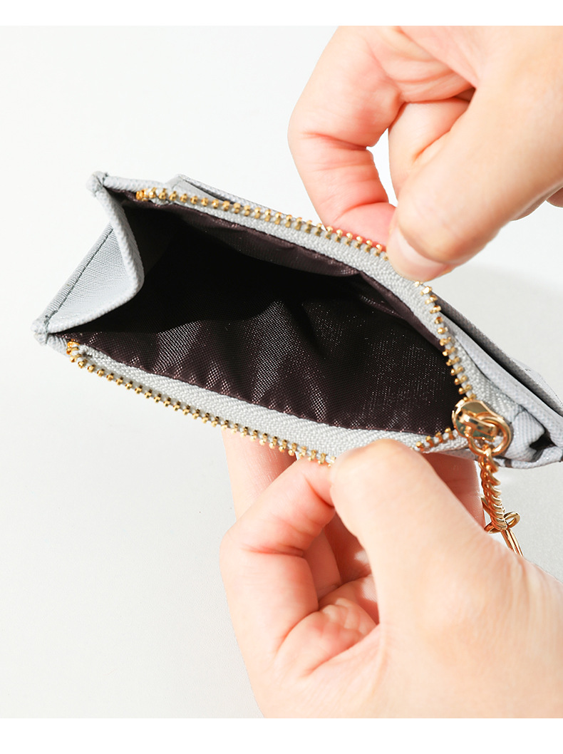 跨境多卡位PU卡包卡套钥匙零钱包可制LOGO钱包卡包厂家批发现货详情21