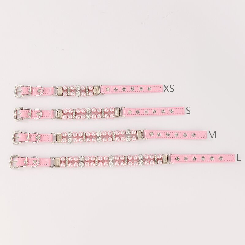 Wholesale of pet collars, drawstrings, neck rings, pearl cat necklaces, small and medium-sized dog rings, and neck rings pic 25