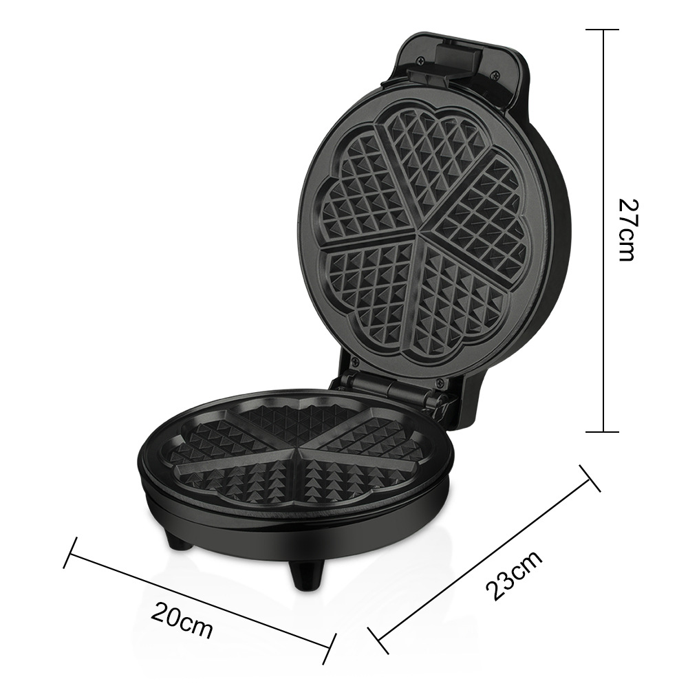 RAF European and American cross-border household breakfast machine, waffle machine, fully automatic mini double-sided heating electric griddle, light food machine pic 2