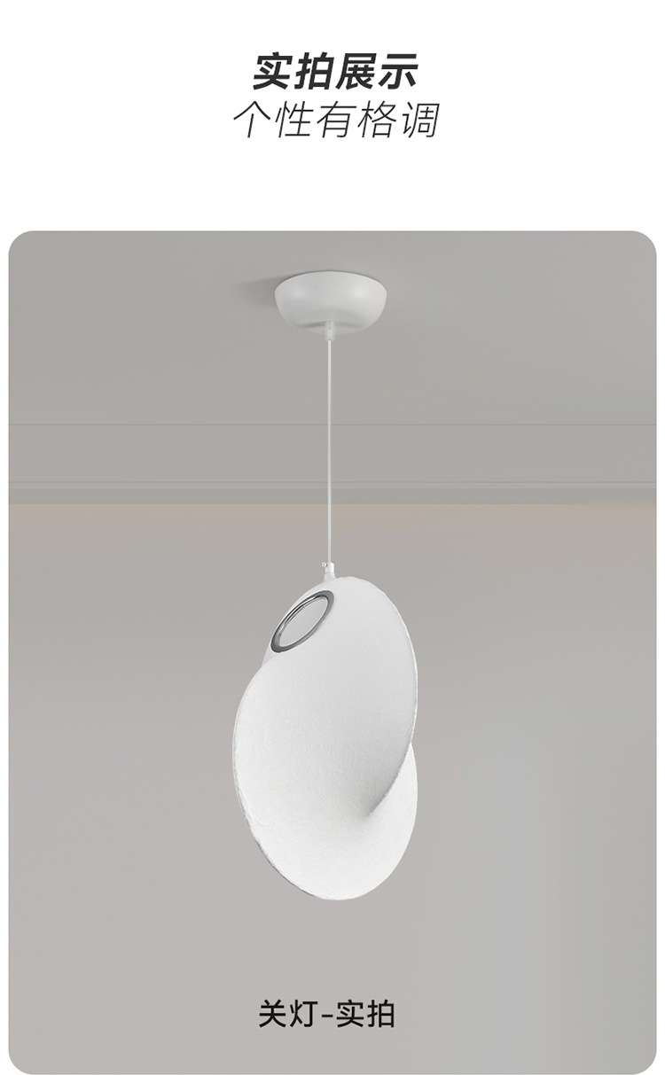 Lanterns, round balls, fabric chandeliers, new Chinese-style simple and creative bedroom, dining room, bar counter, Japanese silk tea room, Zen lamps pic 9