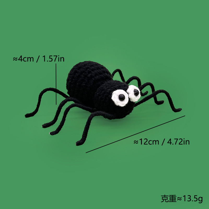 Wholesale and customization of white ghost-shaped crocheted dolls, plush toys and trendy toys pic 30