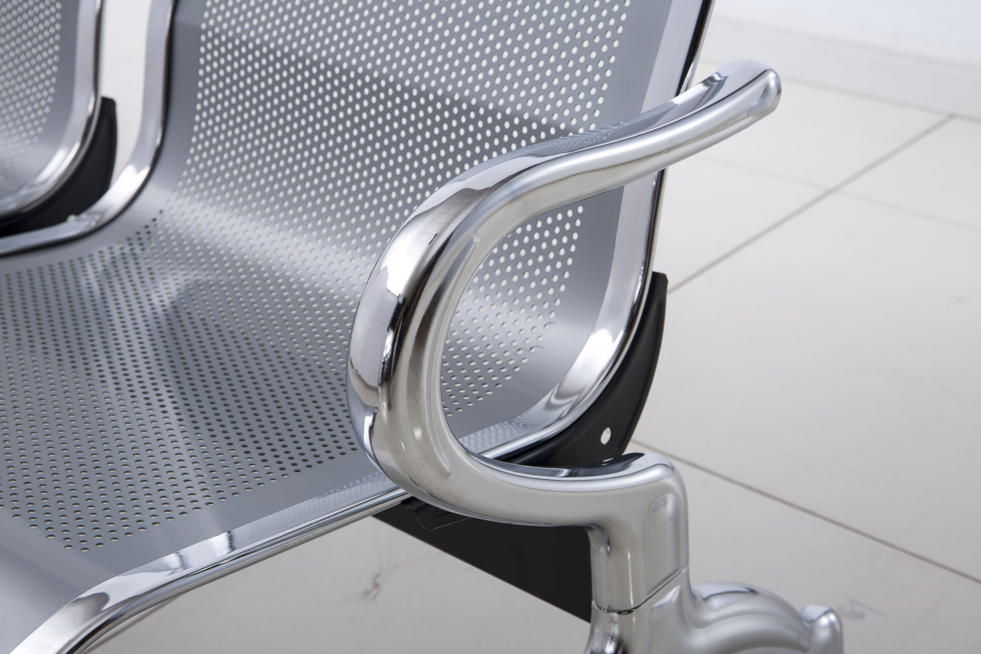 三人位排椅机场不锈钢长椅子医院等候诊椅公共联排休息座椅输液椅详情3