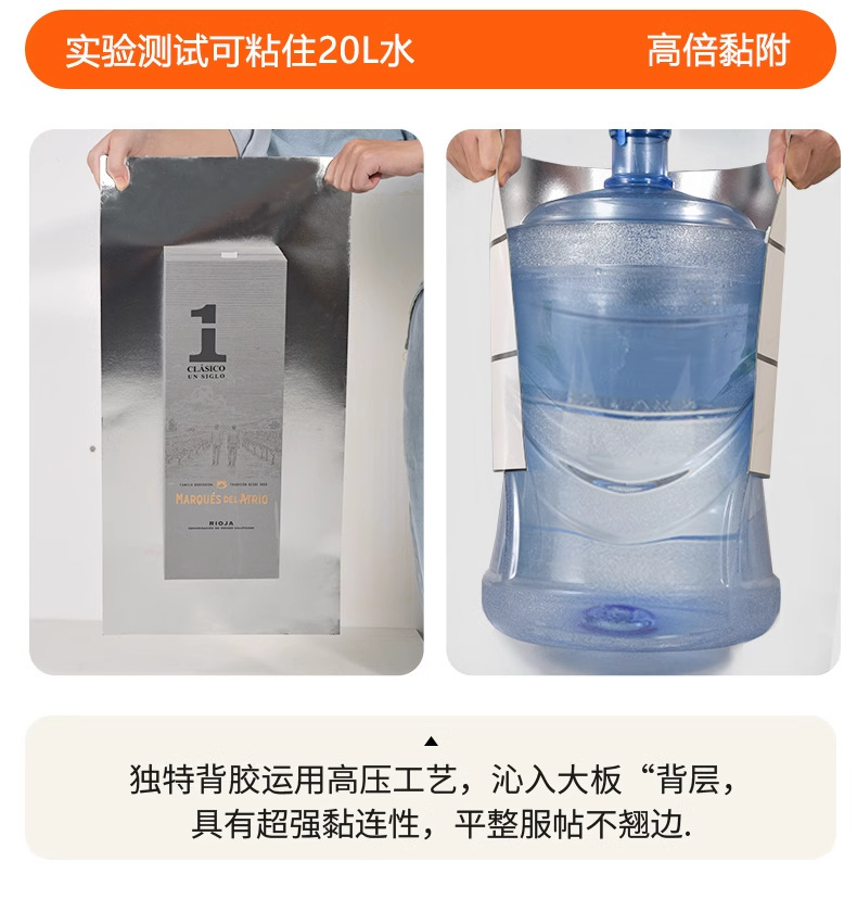 大理石贴纸仿瓷砖墙贴卫生间墙纸自粘防水防潮浴室壁纸灰厚铝塑板详情9