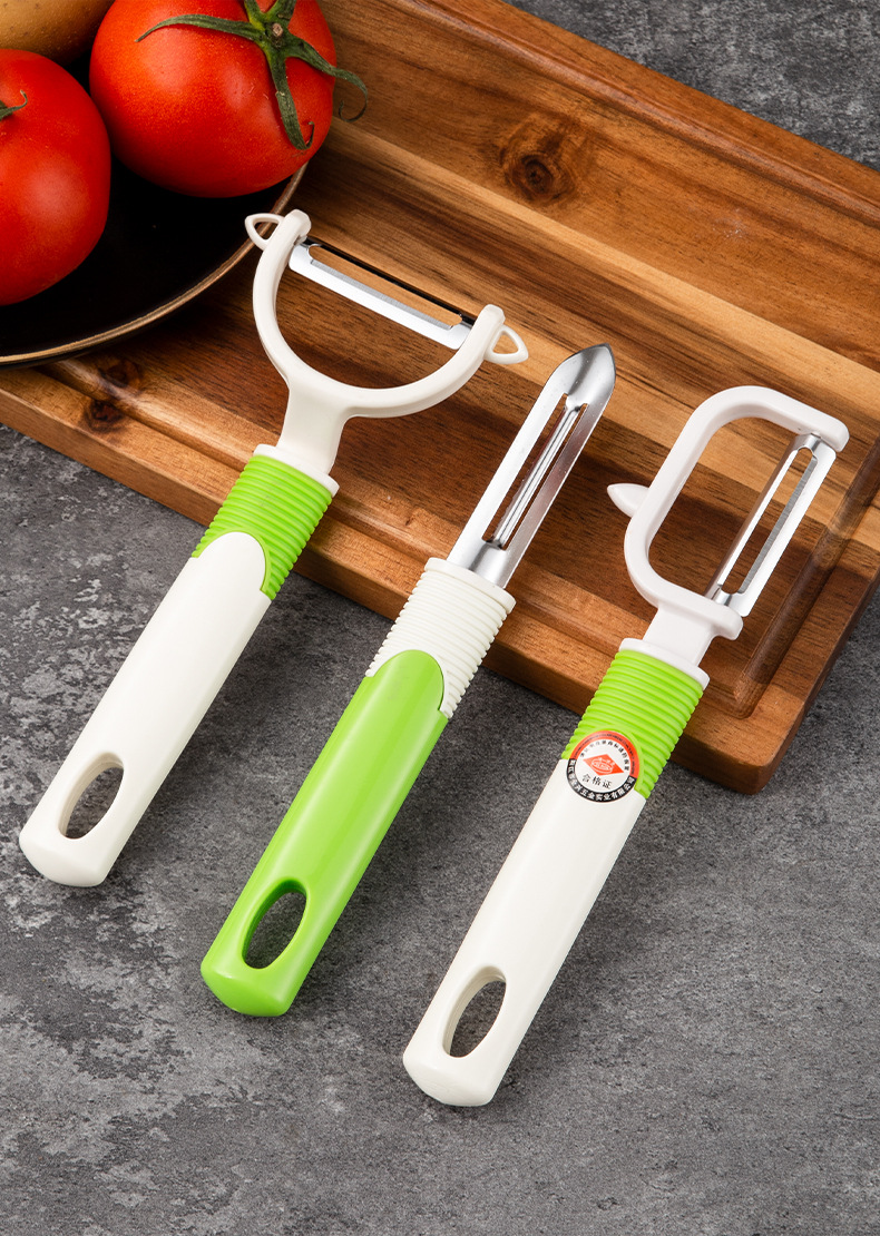 阳江正品德贤不锈钢水果刀 厨房便携削皮刀 家用切瓜刀果皮详情13