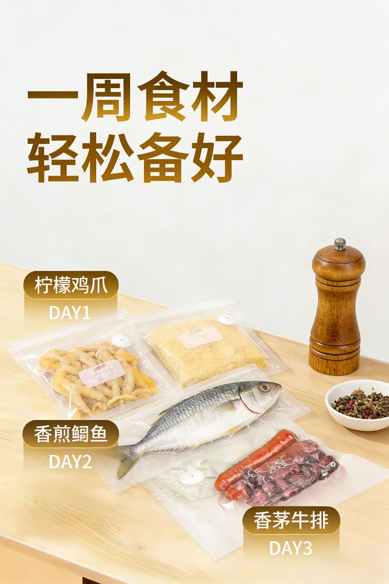 食品真空保鲜袋加厚纹路抽气袋拉链式熟食蔬菜冰箱专用冷冻压缩袋详情7