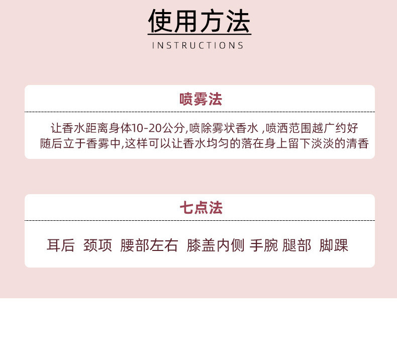 跨境女士香水持久留香花之物语四件套花悦绽放礼盒套装香水批发 pic 13