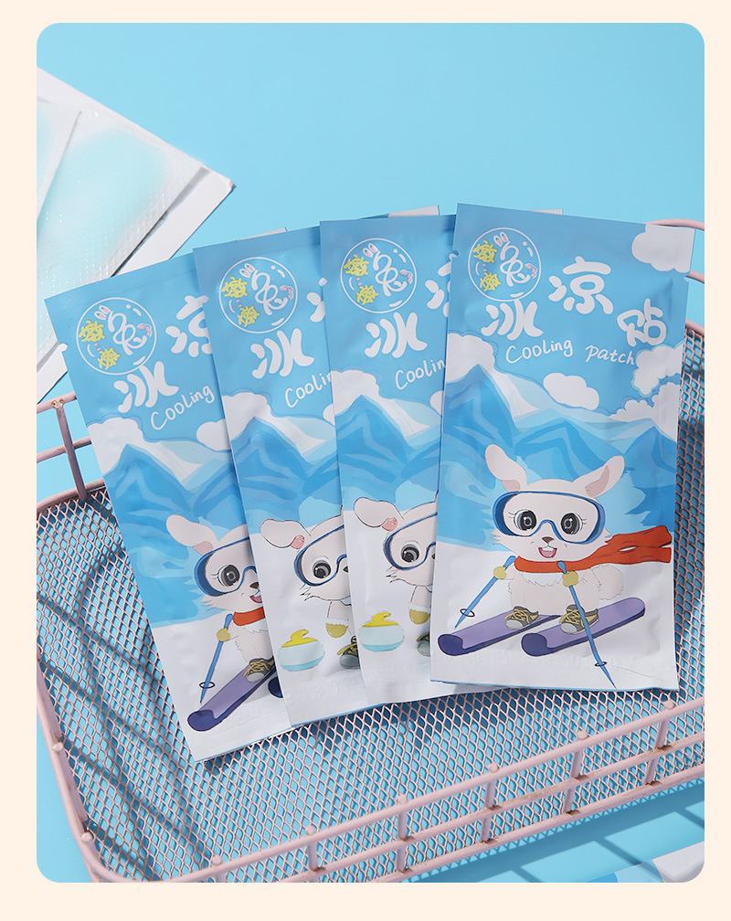 夏季冰凉贴降温退热贴手机散热冰贴军训防暑贴清凉贴凉感物理散热详情26
