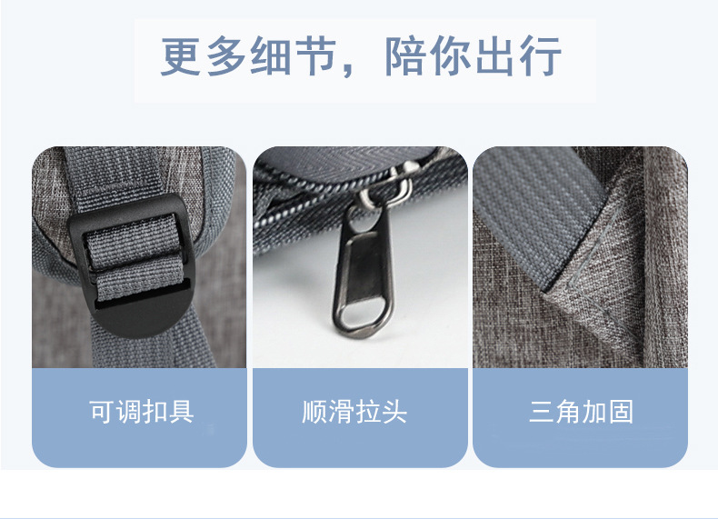 Pet bag for aviation, foldable cat bag, breathable, large-capacity cat and dog, outdoor travel pet backpack, double-shoulder cat bag pic 9