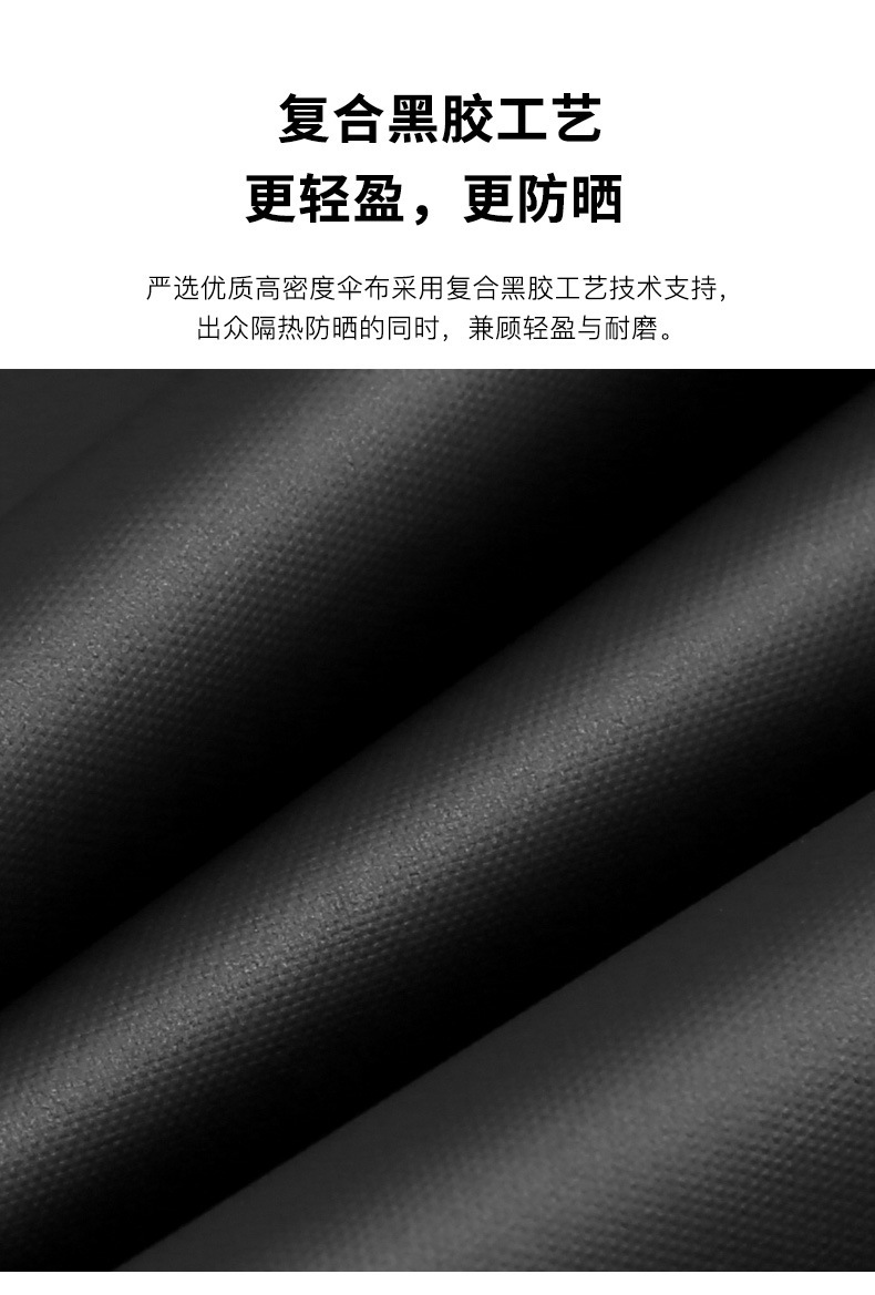 超轻伞羽毛伞小巧便携太阳伞防紫外线三折晴雨两用铅笔伞详情10