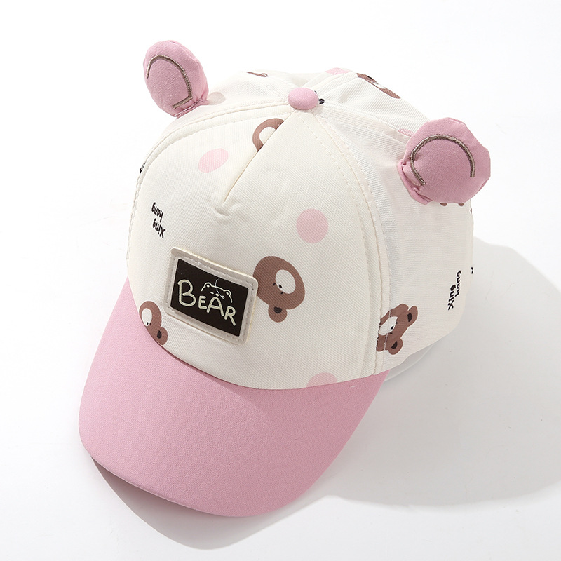婴儿帽子秋冬可爱超萌韩版洋气男女宝宝鸭舌帽棒球帽百搭小童春秋详情17