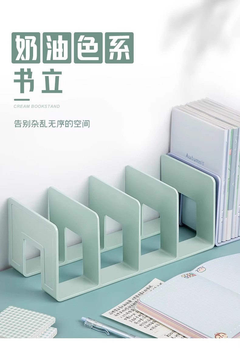 Desktop simple bookshelf, student desk, book storage rack, multi-layered office document storage rack pic 11