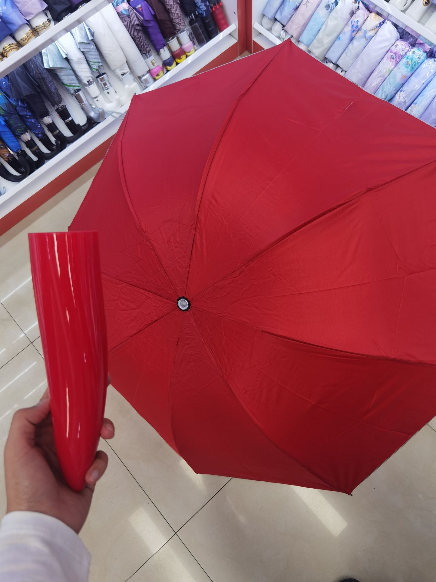Manual carrot creative umbrella, wholesale umbrella, all-weather, sunshade, sun protection, UV protection, folding umbrella pic 9
