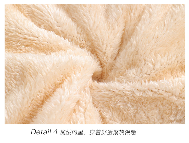 中年妈妈冬季加绒加厚棉衣外套50岁60中老年女士冬装奶奶棉袄大码详情19