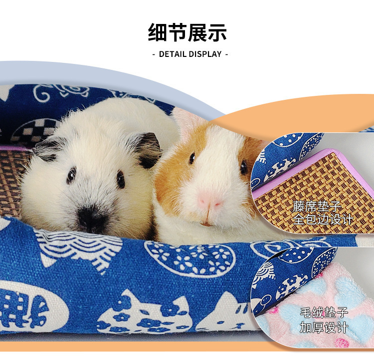 Summer cat beds, cool beds, cat MATS, rattan MATS, dog beds, small and medium-sized dog teddy pet beds, ice beds, cat supplies pic 6