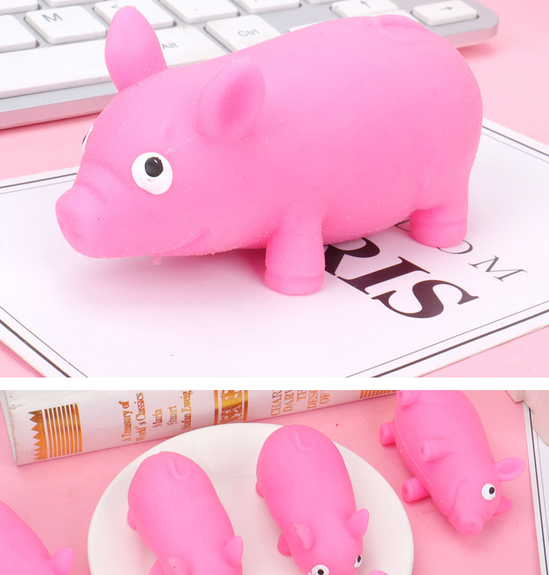 Stress-relieving magic tool, stress-relieving toy Pig Kneading Joy, cute and playful Little pig, the same style as Douyin, boring Lala Pig pic 10