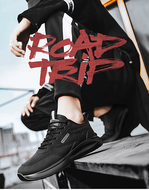 劳保男鞋秋季工地干活防滑耐磨皮面防水上班工作男士运动休闲潮鞋详情1