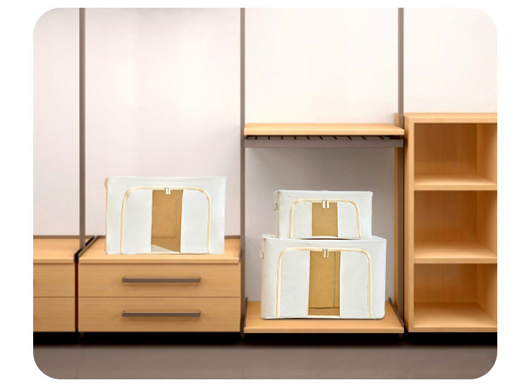 Tianshan caja de almacenamiento de lino de algodón caja de almacenamiento de tela grande plegable sin olor caja de almacenamiento para el hogar armario organizador almacenamiento pic 29