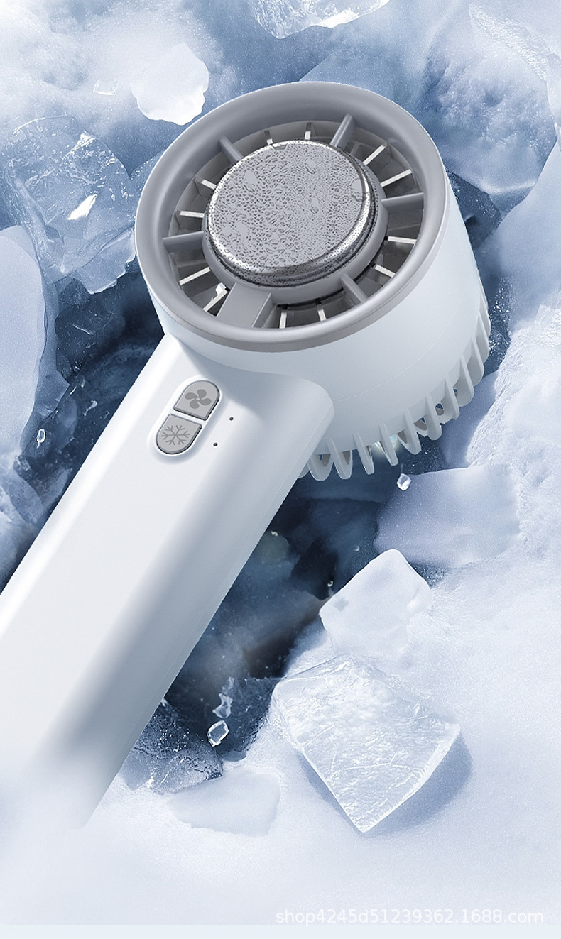新款usb半导体冰敷制冷风扇手持便携式小型桌面充电涡轮迷你风扇详情14