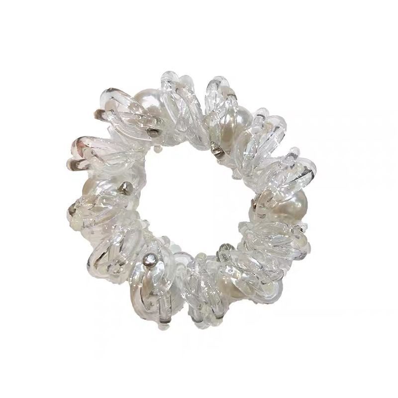 电话线发圈女韩版网红时尚简约头绳气质发绳扎头发皮筋可爱发圈详情18