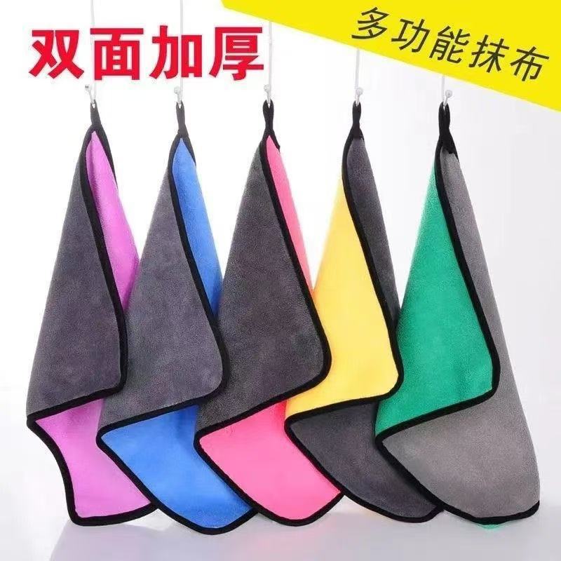 Special cleaning cloth for home use, water-absorbent and non-shedding hand towel, water-absorbent and non-shedding hand towel for household cleaning pic 2