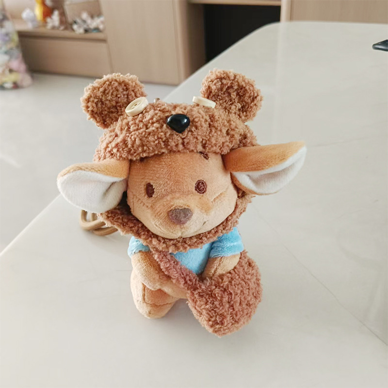 Creative little bean figurines, plush pendants, keychains, cute bags, hanging decorations, accessories, birthday gifts, claw machine dolls pic 4