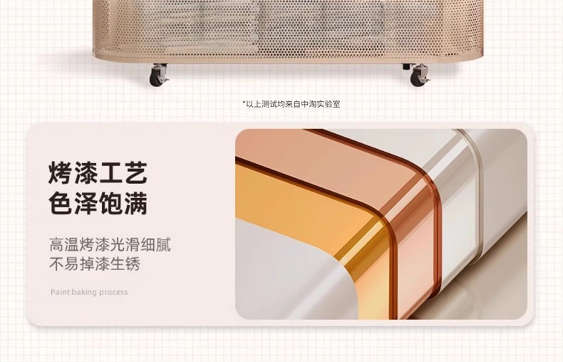 可移动猫耳网红落地衣帽架卧室家用大容量挂衣服简约衣架详情11