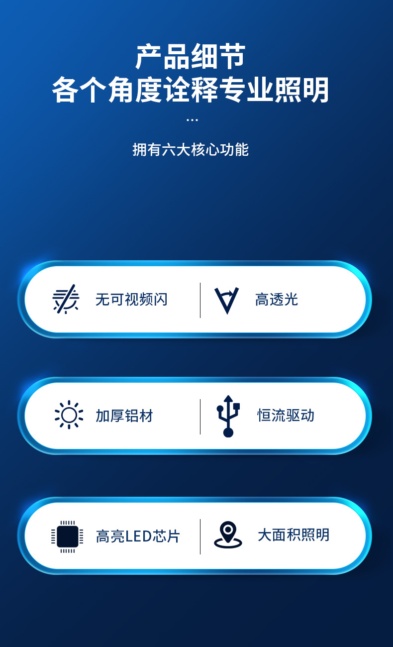 集成吊顶平板灯厨卫铝扣板嵌入式吸顶灯天花板厨房浴室LED面板灯详情5
