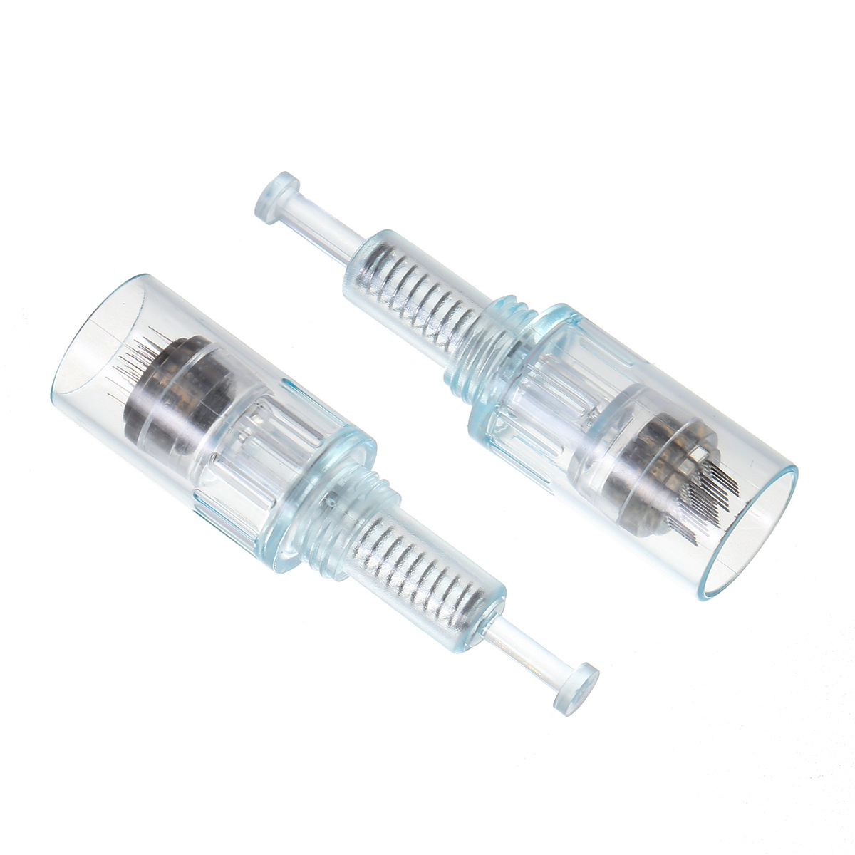 螺口淡绿微晶针头微晶仪水光导入仪通用型螺口卡口微晶头厂家直供详情2