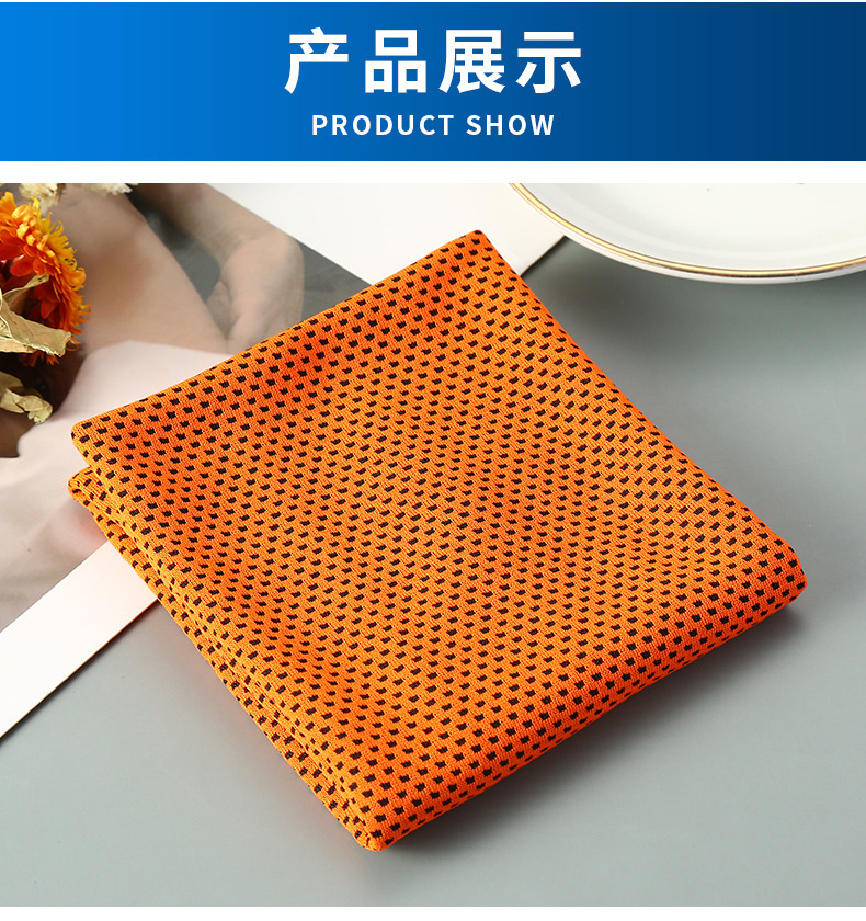 One-piece consignment cross-border cold towels, outdoor sports towels, cooling towels, cool towels, yoga towels, quick-drying cool sports ice towels, wholesale from street stalls pic 13