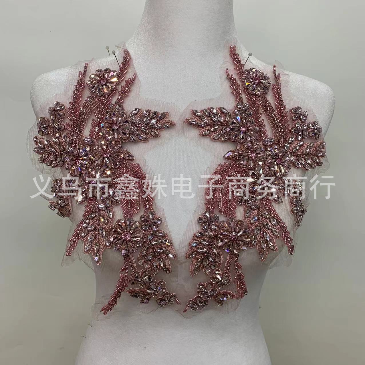 Wholesale beaded crystal dresses, corsets, water diamonds, wheat ear decals pic 32