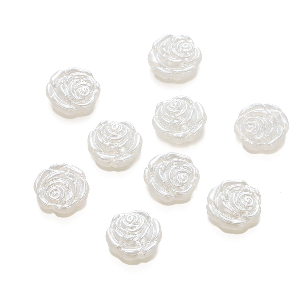 ABS仿珍珠 巴洛克风花朵仙人掌蝴蝶结 奶油胶diy手工串珠耳环配饰详情39