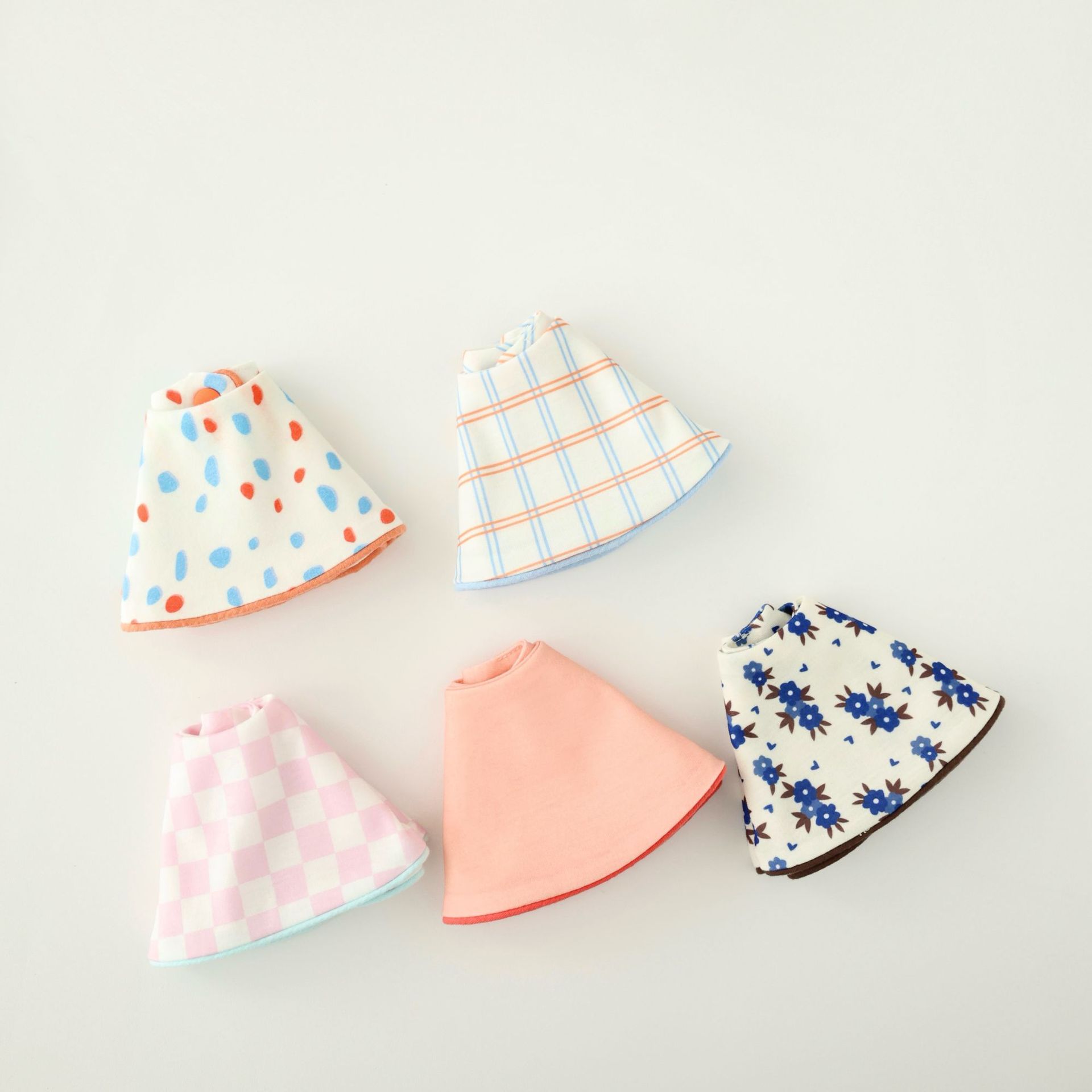 口水巾婴儿a类棉口水巾宝宝围嘴新生儿口水围兜夏款详情15