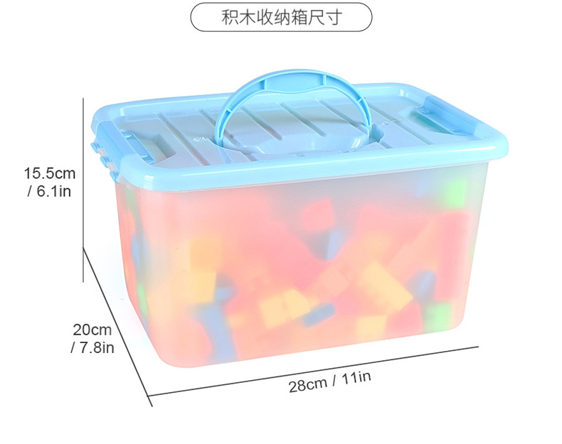 儿童塑料大颗粒积木桶装 幼儿园益智拼插DIY早教拼装玩具跨境批发详情16