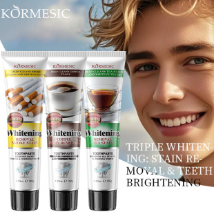 KORMESIC toothpaste全英文清洁口腔清新口气牙膏TikTok热卖详情5