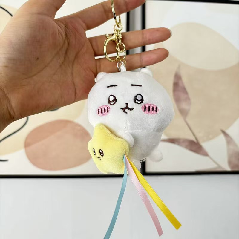 chiikawa可爱自嘲流星雨小八乌萨奇毛绒挂件吉伊卡哇卡通礼物毛绒玩偶公仔吉祥物玩具详情4