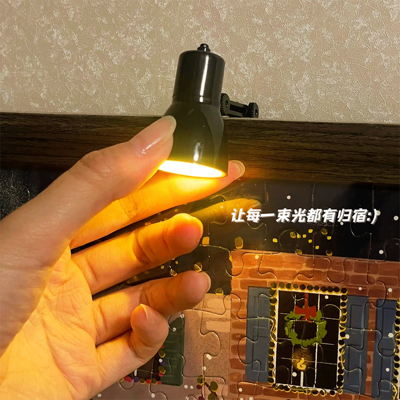 冬灯小灯氛围LED夹子灯创意迷你小台灯可爱小夜灯学生护眼学习灯详情7