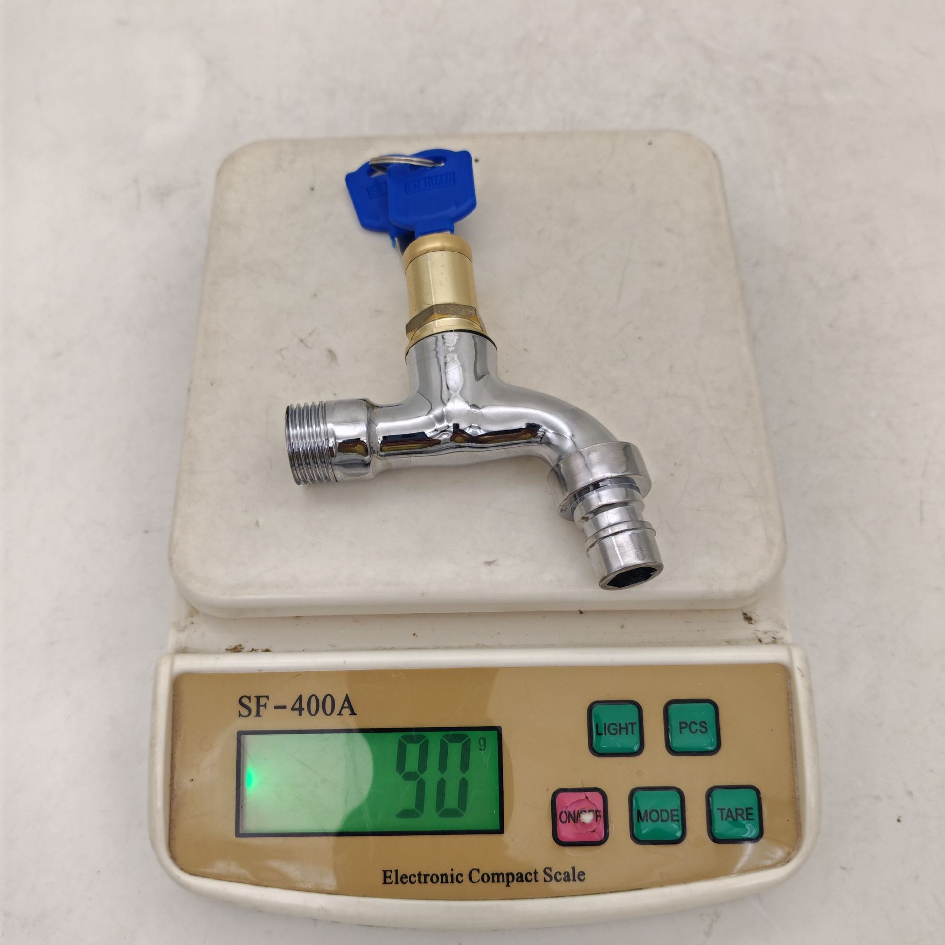 自产自销 家用户外防盗钥匙4分带锁匙水龙头6分钥匙 水龙头详情7